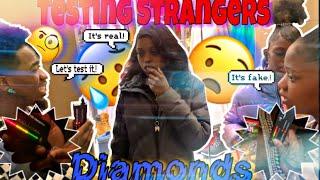 Testing Strangers Diamonds (Milwaukee Mall Edition) *EVERYONE GOT EXPOSED* - Public Interview