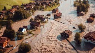 News from France. Floods cover many regions of the country. Tornado in Quiberon