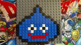 AlefgardHero Builds Lego: Custom Lego Blue Slime Portrait