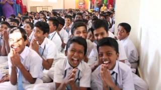 Laughter Yoga with School Children, Bangalore, India