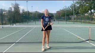 Berta Ladaga - College Tennis Recruiting Video Fall 2025