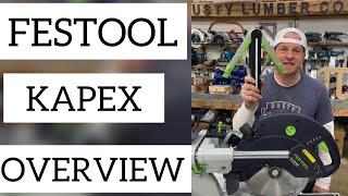 Festool Kapex KS 120 REQ overview