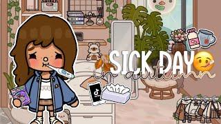 Family Sick Day During Autumn | *with voice* | Toca Boca Tiktok Roleplay