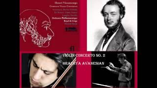 Henri Vieuxtemps: Violin Concerto No. 2 in F sharp minor, Op. 19, Hrachya Avanesyan