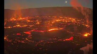 Kilauea 2023 Eruption Compilation Of Lava Lake, Cone Collapses & Lava Pond Resurfacing Events! WOW!