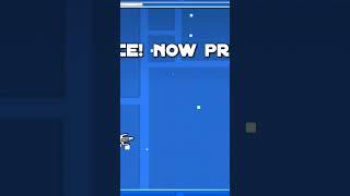 Geometry dash wave practice mode But test is      SLAUGHTERHOUSE?!? #geometrydash  #shorts