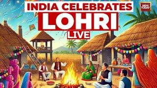 Lohri Celebration LIVE |  Punjab Celebrates Lohri In Full Swing | India Today LIVE