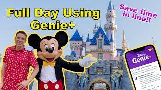 Disney Genie+ at Disneyland - Full day using Genie Plus at Disneyland