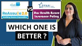 NIVA BUPA ReAssure 2.0 VS Star Health Assure | WHICH ONE IS BETTER ? | Gurleen Kaur Tikku