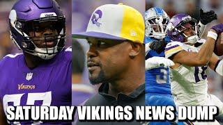 Minnesota Vikings News Dump (10.19.2024) | Ingram Confident, Flores QB Blender, Vikings Best WR Duo?