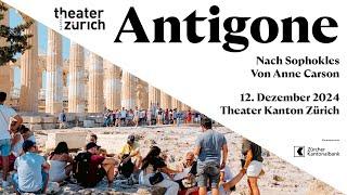 Blick hinter die Kulissen «Antigone» nach Sophokles