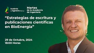 Martes de la Academia de Ingeniería - 29 de Octubre, 2024