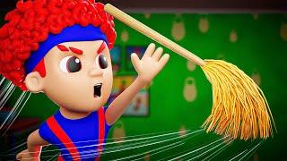 Crazy Broom | D Billions Kids Songs