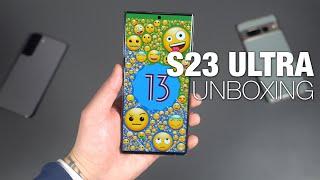 GALAXY S23 ULTRA UNBOXING!