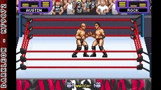 Game Boy Advance - WWF Road to WrestleMania © 2001 THQ - Gameplay