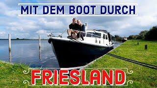 Exploring Dutch Friesland on a Motorboat