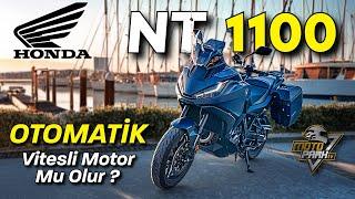 KOCAMAN MOTOR OTOMATİK VİTES ? 180 KM SIFIR RÜZGAR ? / HONDA NT1100 DCT