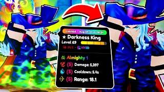 Unlocking The UNOBTAINABLE 0.001% Almighty DARKNESS PRINCE In Anime Defenders