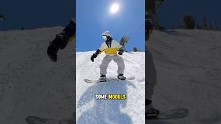 Use this drill to absorb bumps better #snowboarding ​⁠@clewsnowboarding ​⁠@outdoormasterUS