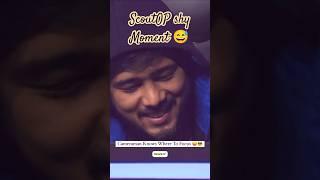 Scout Kashvi Shy moment  | kashvi ko Dekh ScoutOP Sharma gaya #scout #kashvi #s8ul #scoutop #shorts