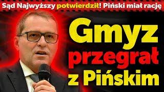 Antysemicki wpis Gmyza. Sąd Najwyższy przyznał rację Janowi Piński. Koniec wielkiej ustawki PiS