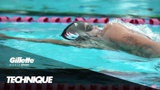 Perfect Backstroke Technique at Badger Swim Club | Gillette World Sport