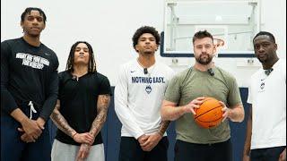 3 POINT SHOOTING CHALLENGE vs UCONN Basketball team