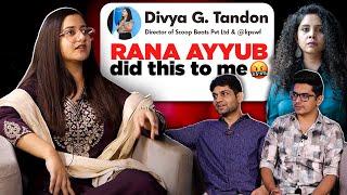 Divya Gandotra Tondon on Rana Ayyub, Dhruv Rathee, BJP, Hindu-Muslim | Mayur Mogre Podcast