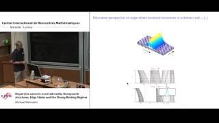 Michael Weinstein:  Dispersive waves in novel 2d media; Honeycomb structures, Edge States ...