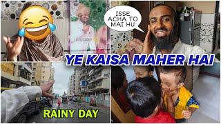 ye kaisa maher hai nikah ka  | how i manage my RAINY Day routine with family: Yasin Shaikh Vlogs