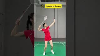 12 basic badminton serves for beginners #badminton