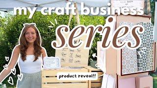 my FIRST craft market VLOG!  PLUS revealing my products with you  | EPISODE 3