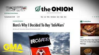 The Onion buys Infowars in bankruptcy auction