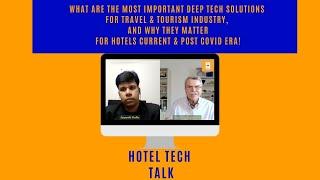 What are the most important deep tech solutions for travel and tourism, and why they matter?