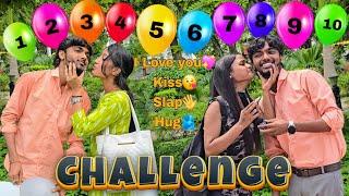 Balloon Challenge With Cute Girls || Guddu Vlogs