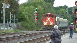 CN Train P698 (New VIA Fleet) Eastbound September 29, 2021