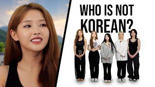 4 Korean Kpop Idols and 1 Imposter: Guess Who's Not Korean (ft. Loossemble)