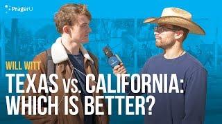 Texas vs. California: Which Is Better? | Man on the Street