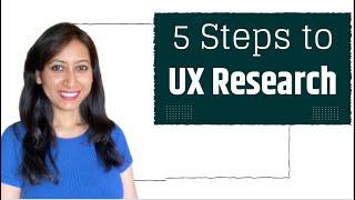 What is UX Research? 5 Steps to Conduct User Research.