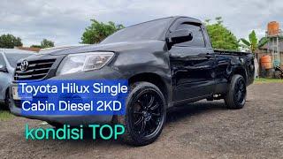 Hilux Single Cab diesel 2KD kondisi super ( TERJUAL )
