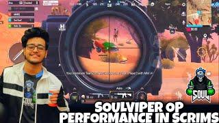 SOULVIPER OP 1V2 | VIPER OP PERFORMANCE IN SCRIMS | SOUL OP PERFORMANCE