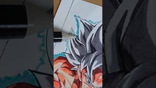 Drawing Goku Mastered Ultra Instinct!! The Most Overpowered Form In Dragon Ball?