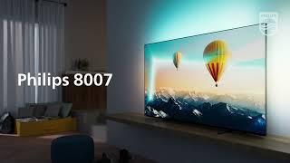 Philips 8007 4K UHD HDR Android TV | Simple. Smart. Beautiful