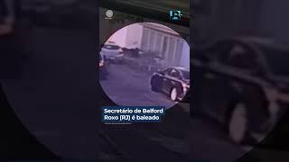 Secretário de Belford Roxo (RJ) é baleado ao sair de casa; prefeitura trata como atentado #shorts