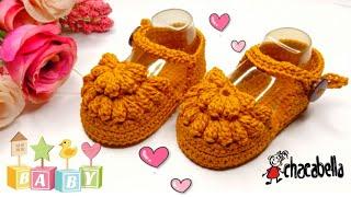 Crochet Baby Booties || Crochet Baby Shoes || How to Crochet Popcorn Baby Shoes 0-6 Months