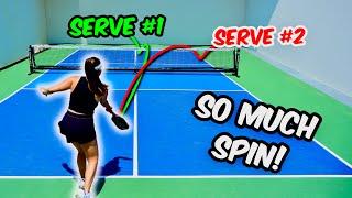 How to SPIN your Serve in Pickleball (LEGALLY)