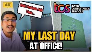 My Last Day @ Tata Consultancy Services | Quitting my Job for YouTube? | Office Tour | Pune office|