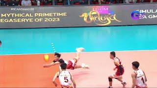 NCAA Season 98 MVB: Zareno with a dolphin dive, Enarciso with the drop!