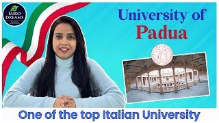 UNIVERSITY OF PADUA ! Admission Open ! Apply Now