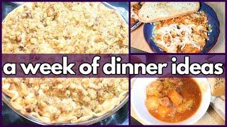 COMFORTING DINNERS FOR WINTER | What’s For Dinner? #362 | 1-WEEK OF REAL LIFE MEALS